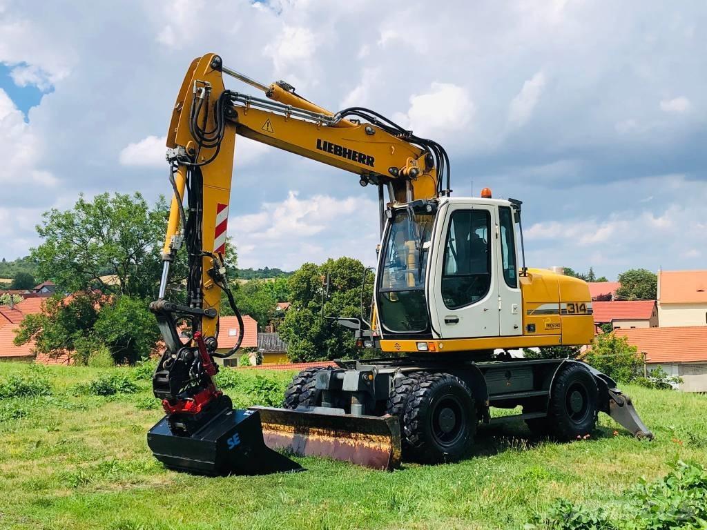 Liebherr A314  휠 굴삭기