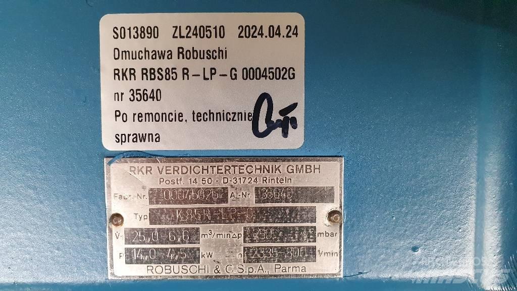 Robuschi RBS 85 압축기 부속품