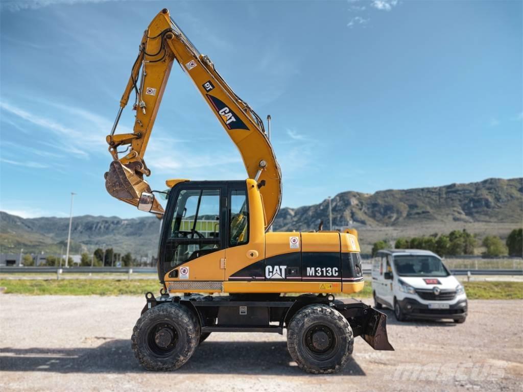CAT M 313 C  휠 굴삭기