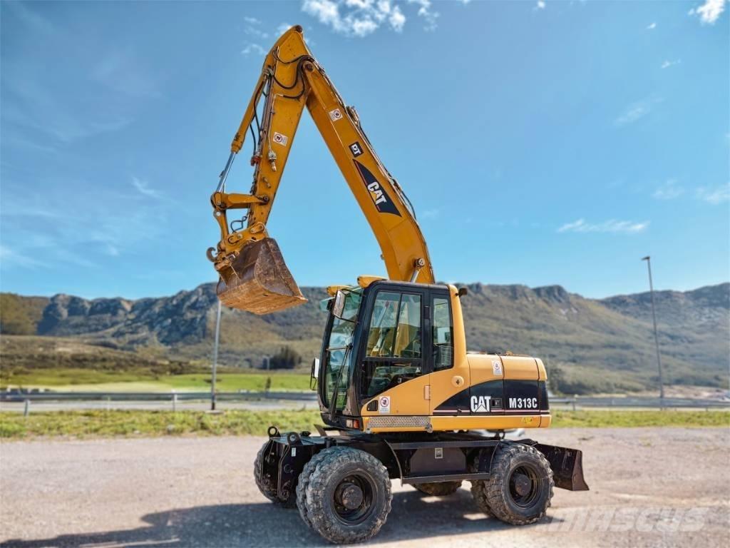 CAT M 313 C  휠 굴삭기
