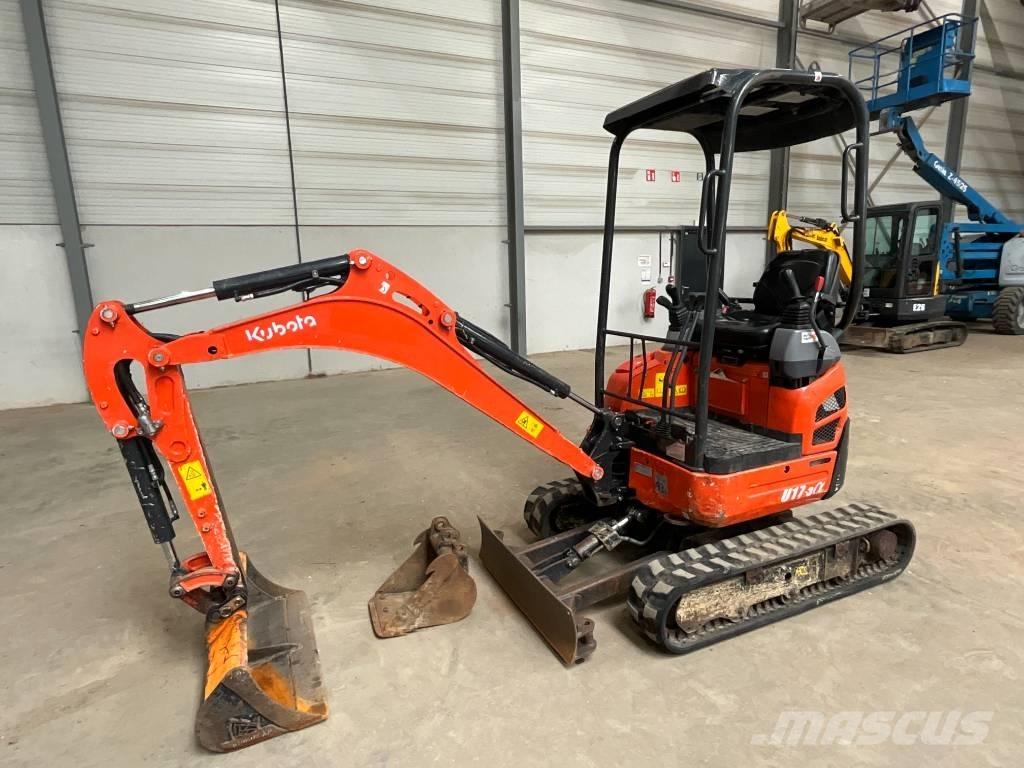 Kubota U 17-3 A 소형 굴삭기 7톤 미만