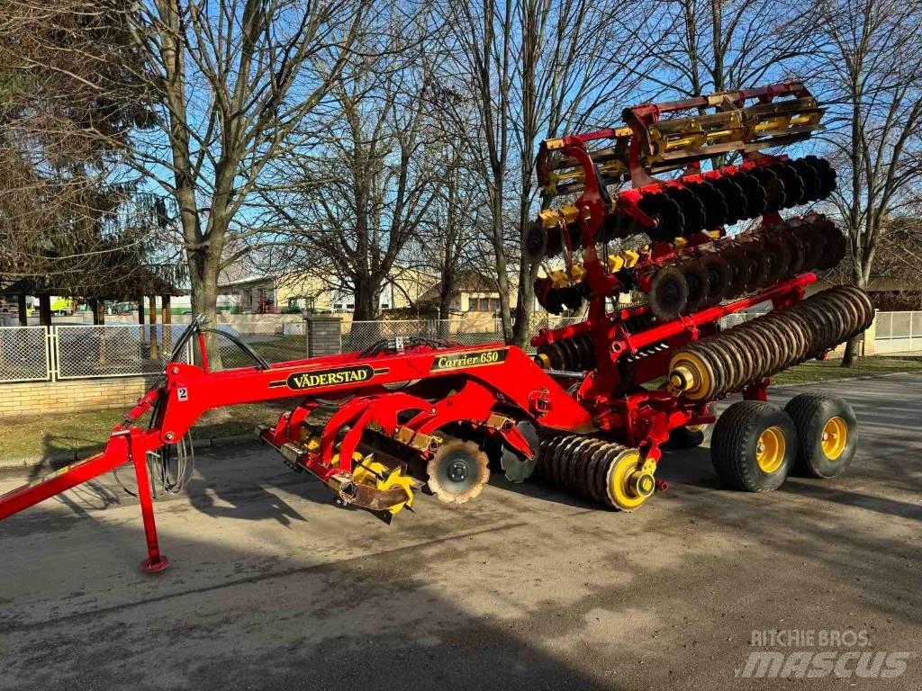 Väderstad Carrier650 디스크 하로우(쇄토기)