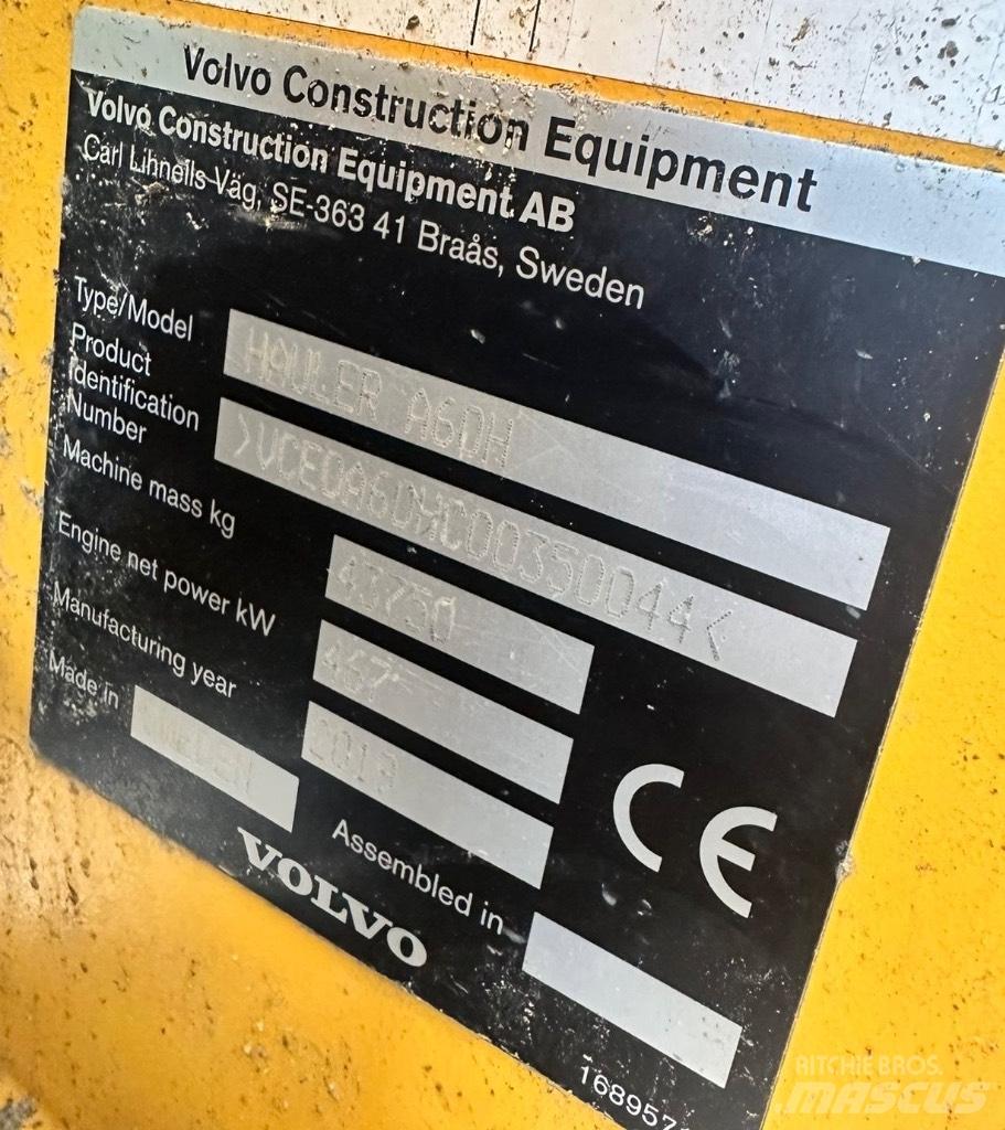 Volvo A 60 H 연결식 홀러