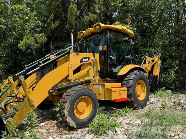CAT 420 F 백호로더