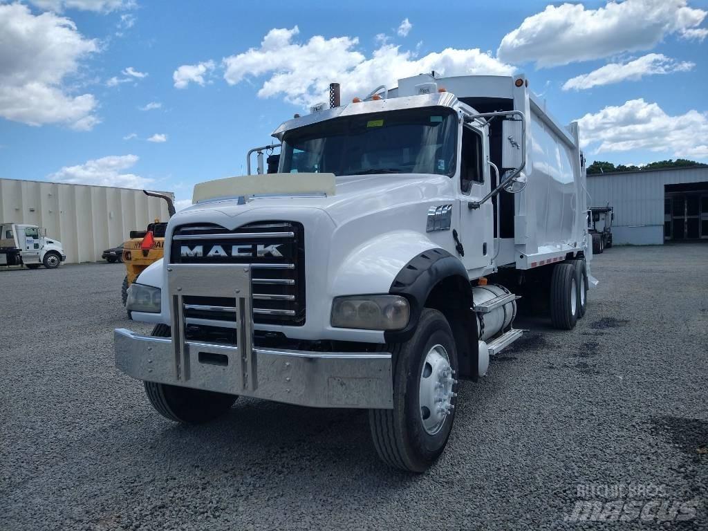 Mack GRANITE GU713 폐기물 수거 트럭