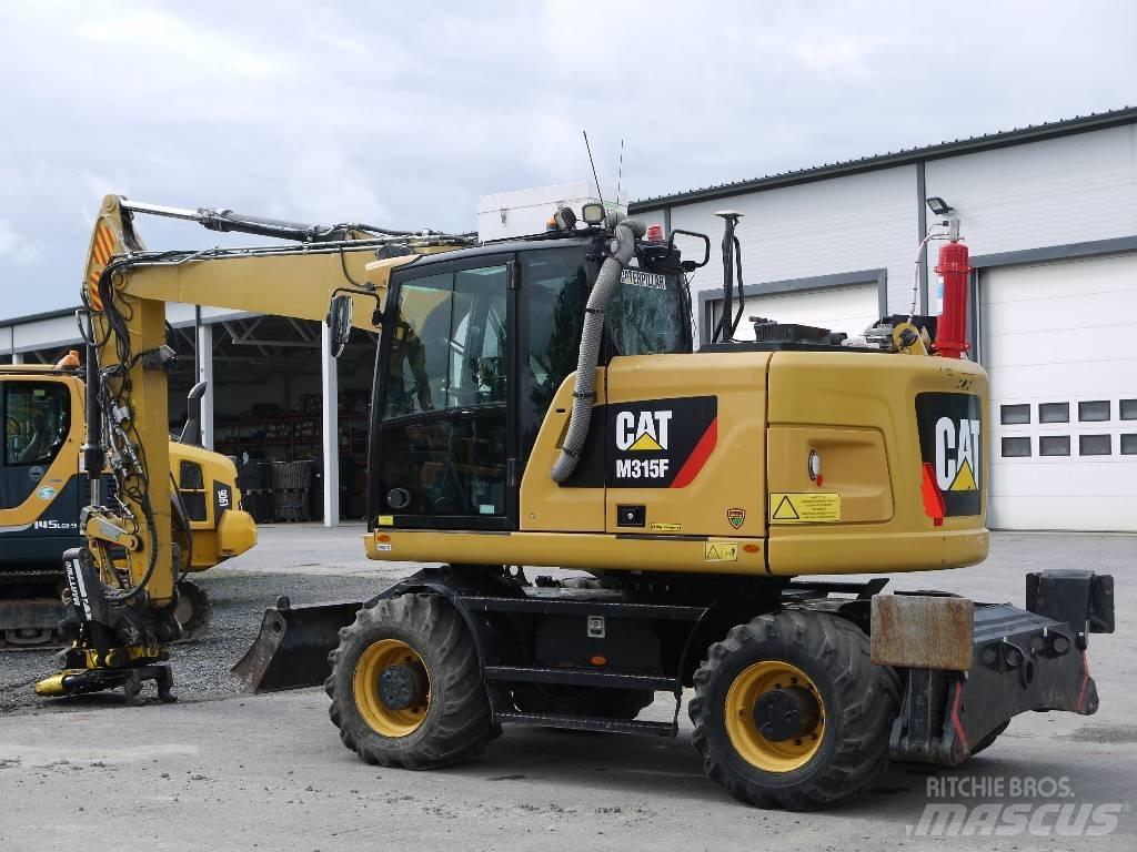 Caterpillar M 315 F  휠 굴삭기