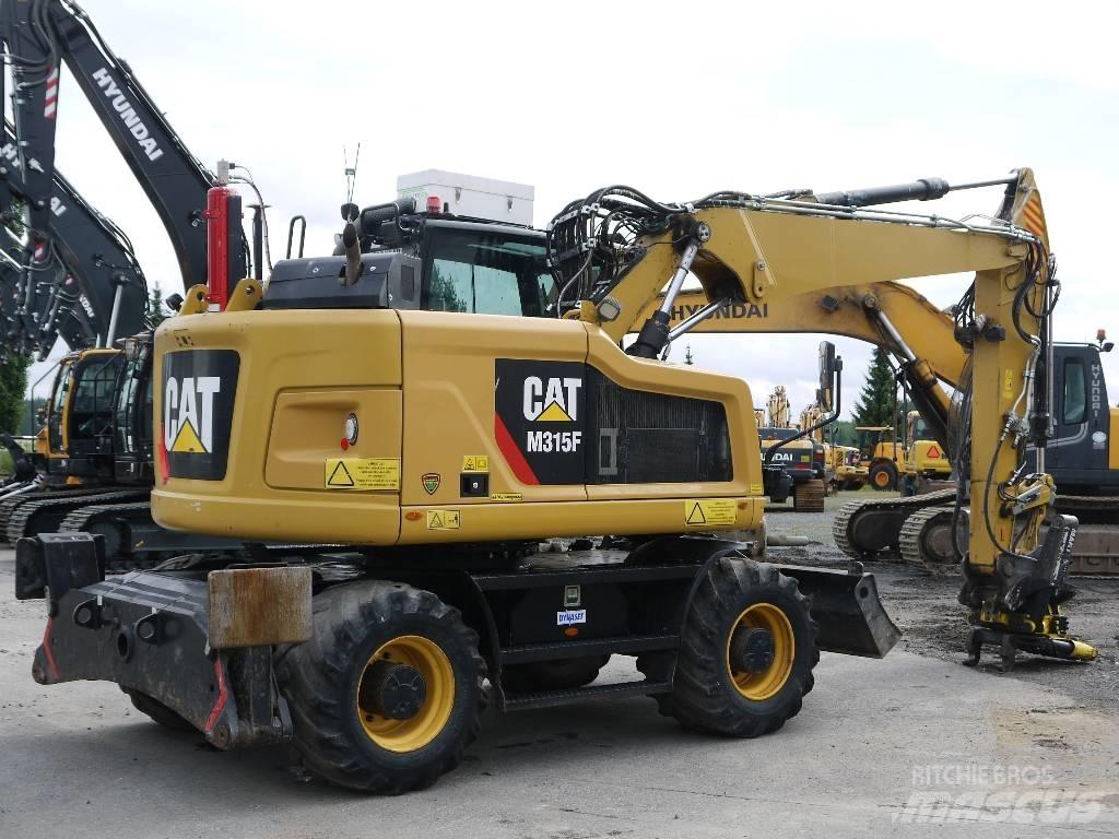 Caterpillar M 315 F  휠 굴삭기