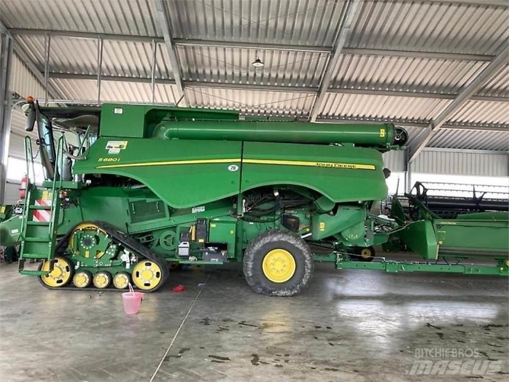 John Deere S 680 콤바인 수확기
