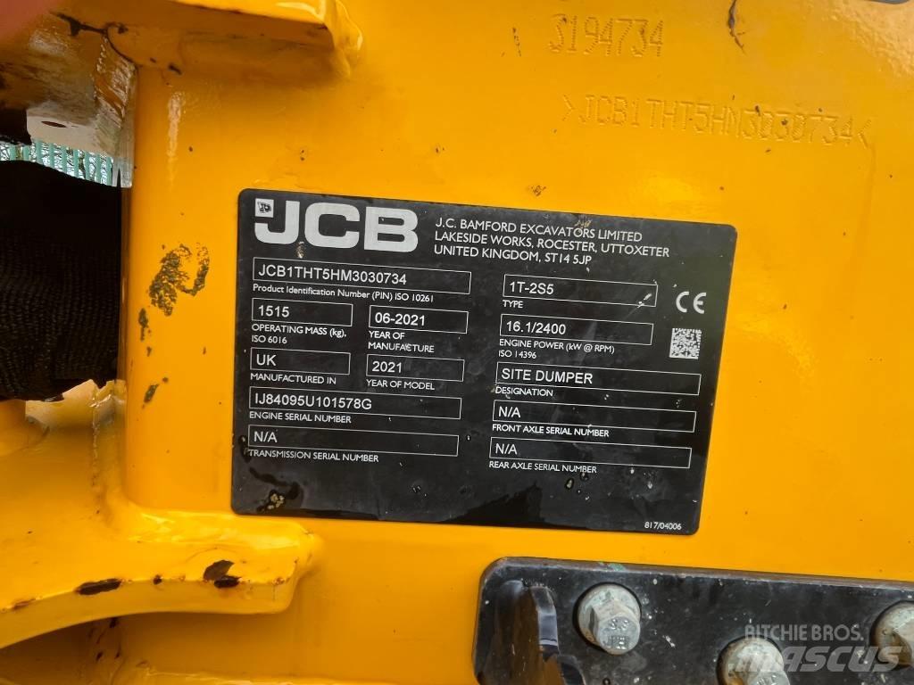 JCB 1T - 2S5 건설현장 덤프트럭