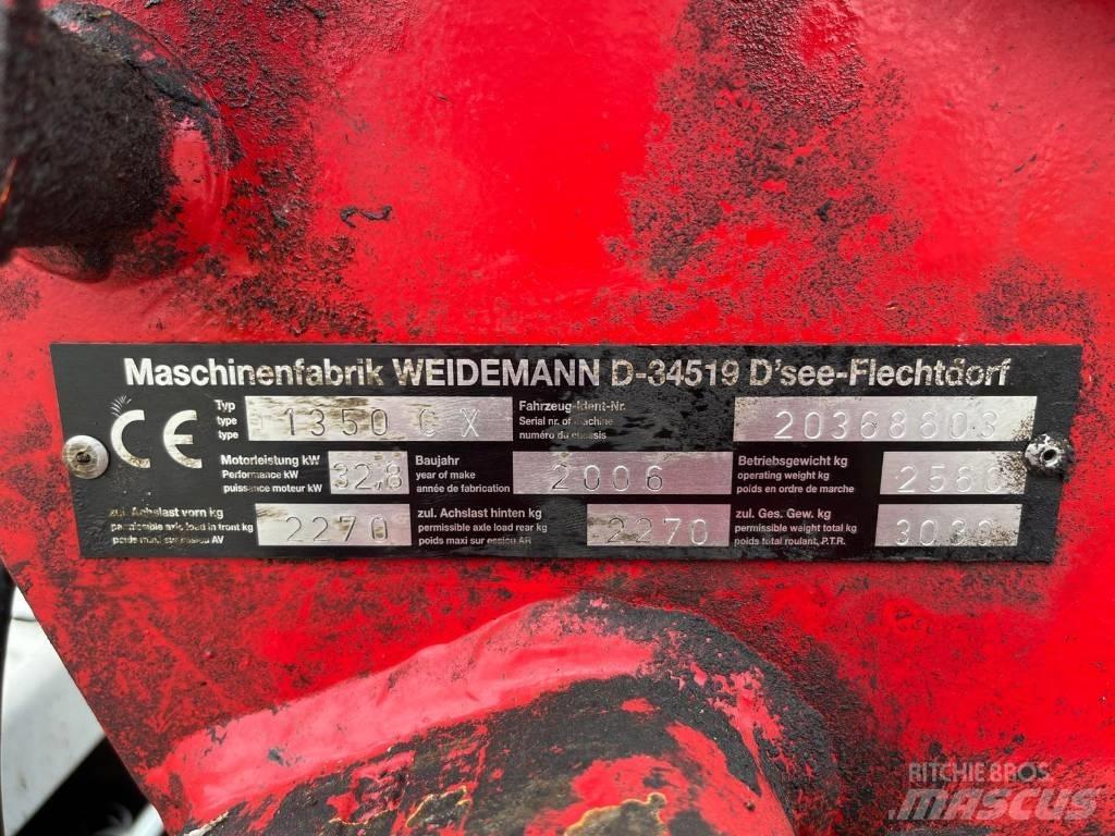 Weidemann 1350CX45  스키드로더