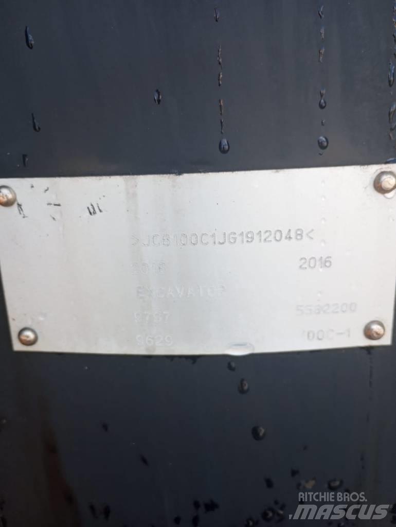 JCB 100 C 중형굴삭기 7톤-28톤