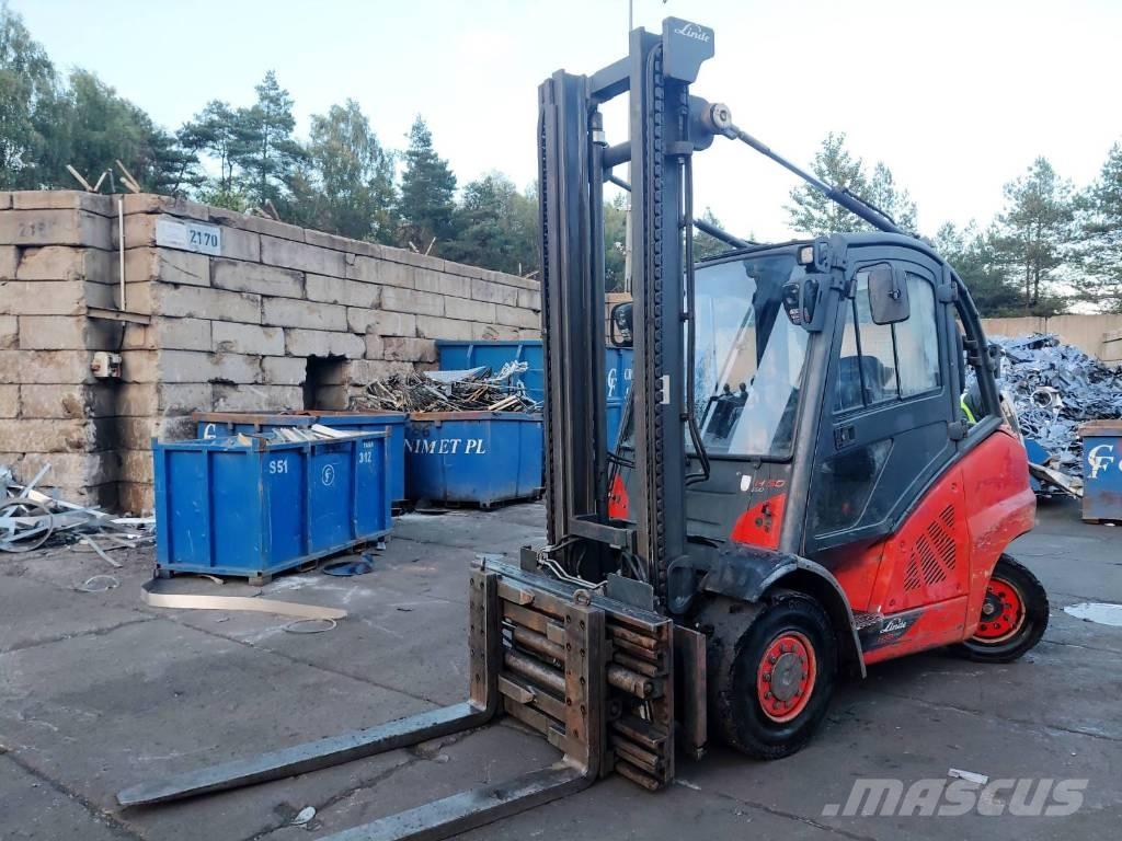 Linde H50D-02 디젤 지게차
