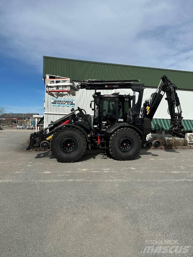 Huddig 1260D Rail 백호로더