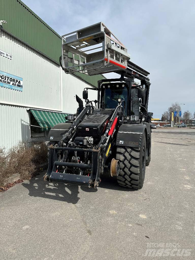 Huddig 1260D Rail 백호로더