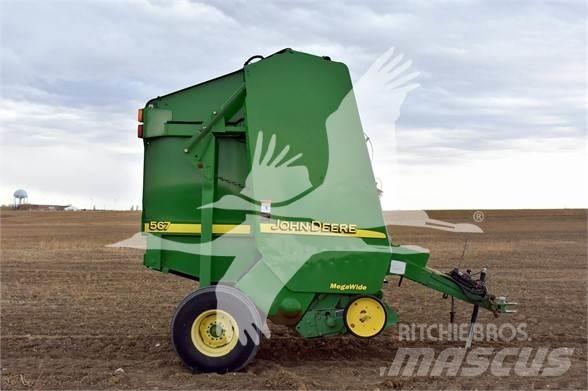 John Deere 567 원형 곤포기