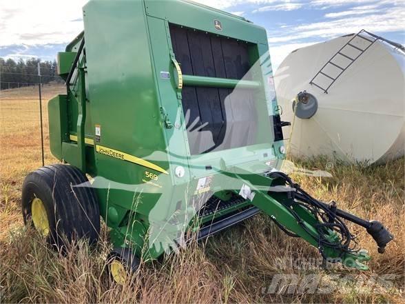 John Deere 569 원형 곤포기