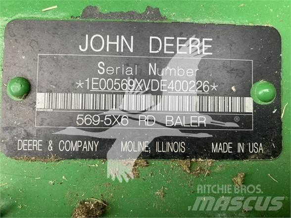 John Deere 569 원형 곤포기