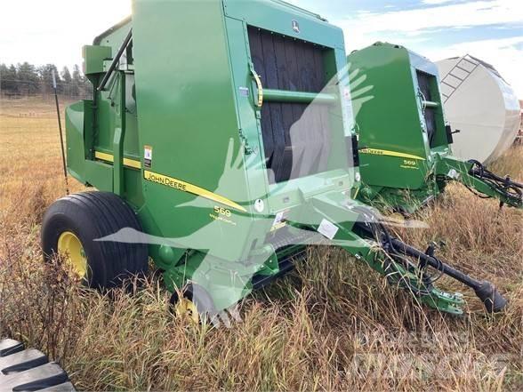 John Deere 569 원형 곤포기