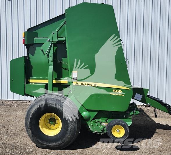 John Deere 569 원형 곤포기