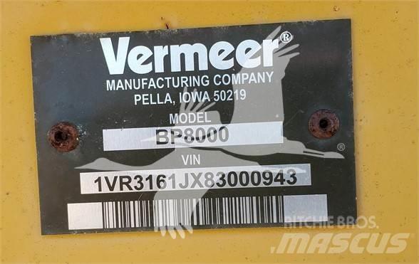 Vermeer BP8000 기타 목초 수확용 장비