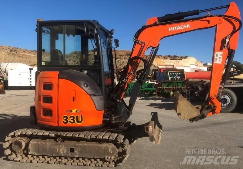 Hitachi ZX 33 U-5 A 소형 굴삭기 7톤 미만