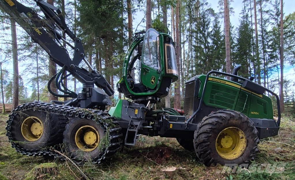 John Deere 1470 G 원목 하베스터