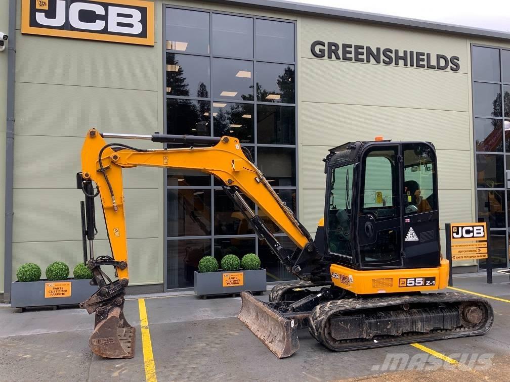 JCB 55 Z-1 소형 굴삭기 7톤 미만