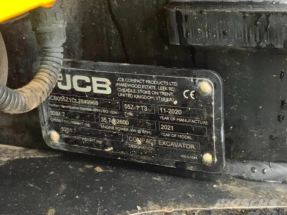 JCB 55 Z-1 소형 굴삭기 7톤 미만