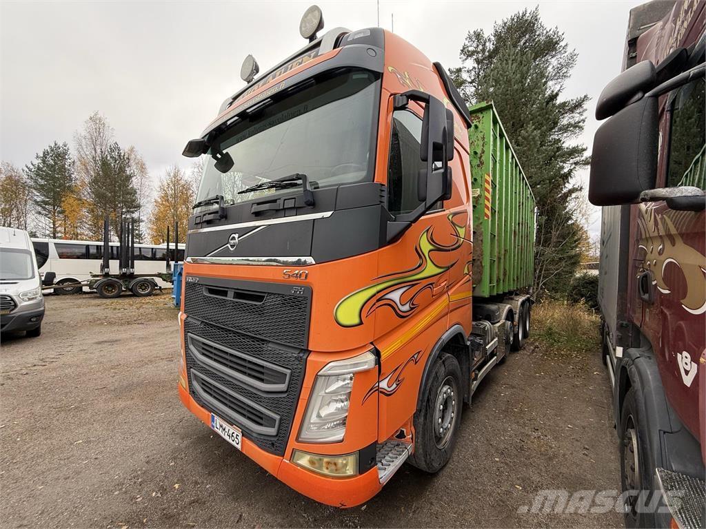 Volvo FH13 540 8X2 훅 리프트 트럭