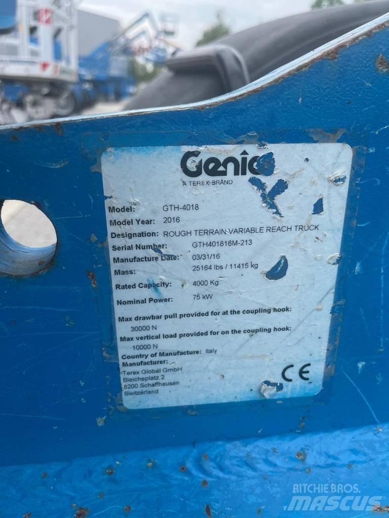 Genie GTH 4018 텔러 핸들러