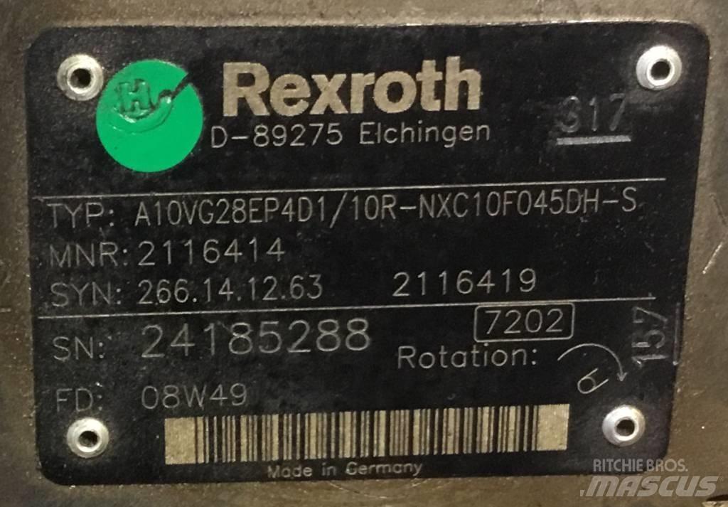 Rexroth A10VG28R 유압식 기계