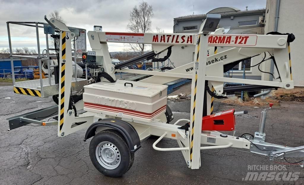 Matilsa Parma 12T 트레일러 탑재 고소작업대