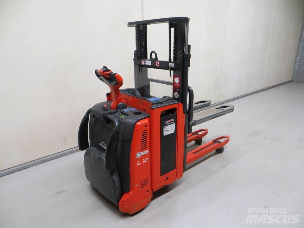 Linde L12L AP 보행식 리치 지게차