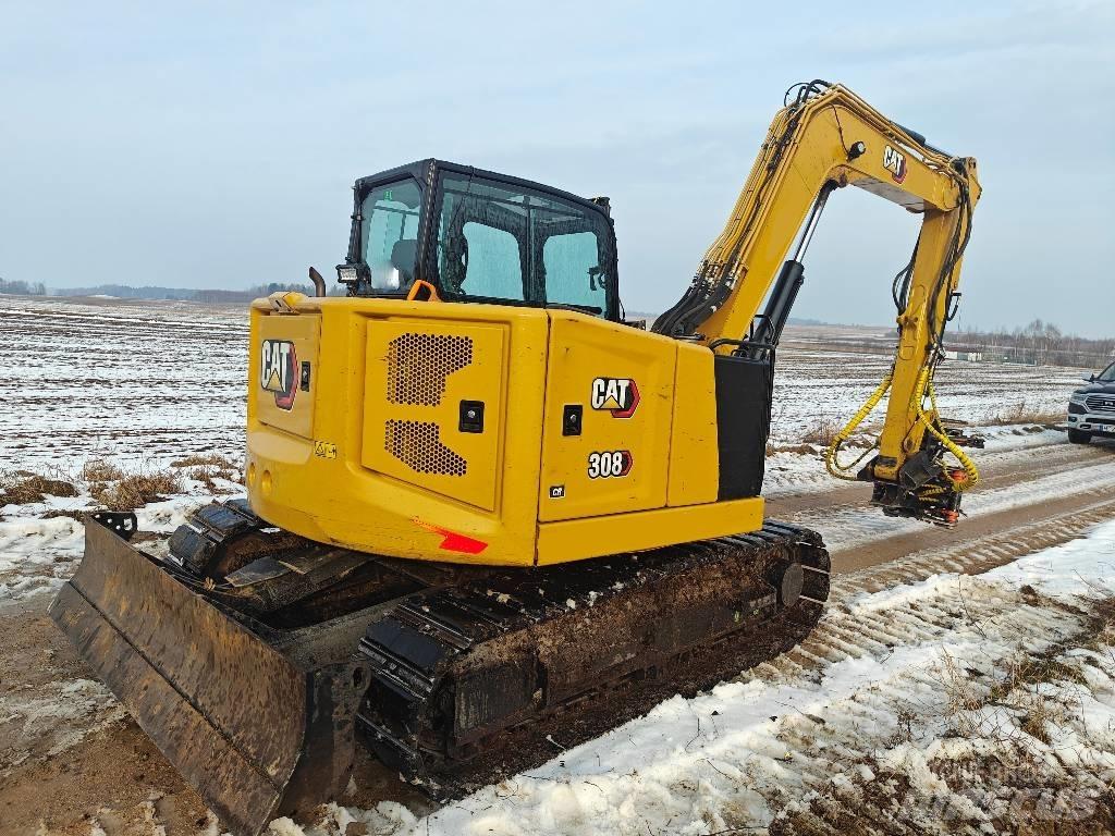 CAT 308  CR 중형굴삭기 7톤-28톤