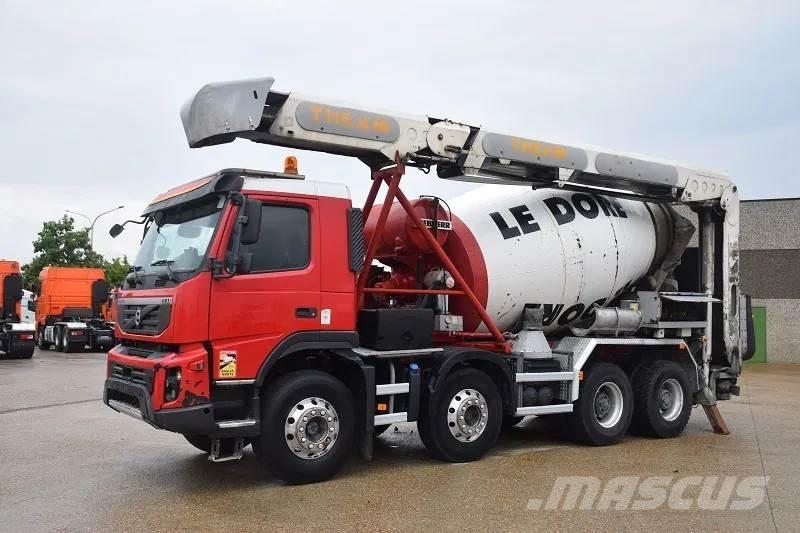 Volvo FMX 410 콘크리트 믹서트럭