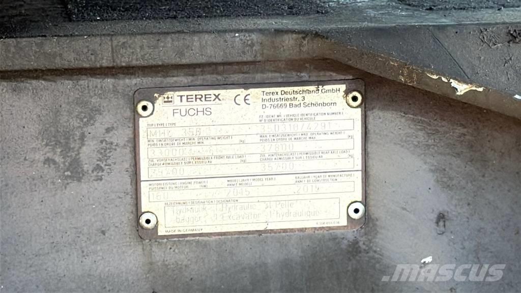 Terex Fuchs MHL 350E 자재 장비 - 기타