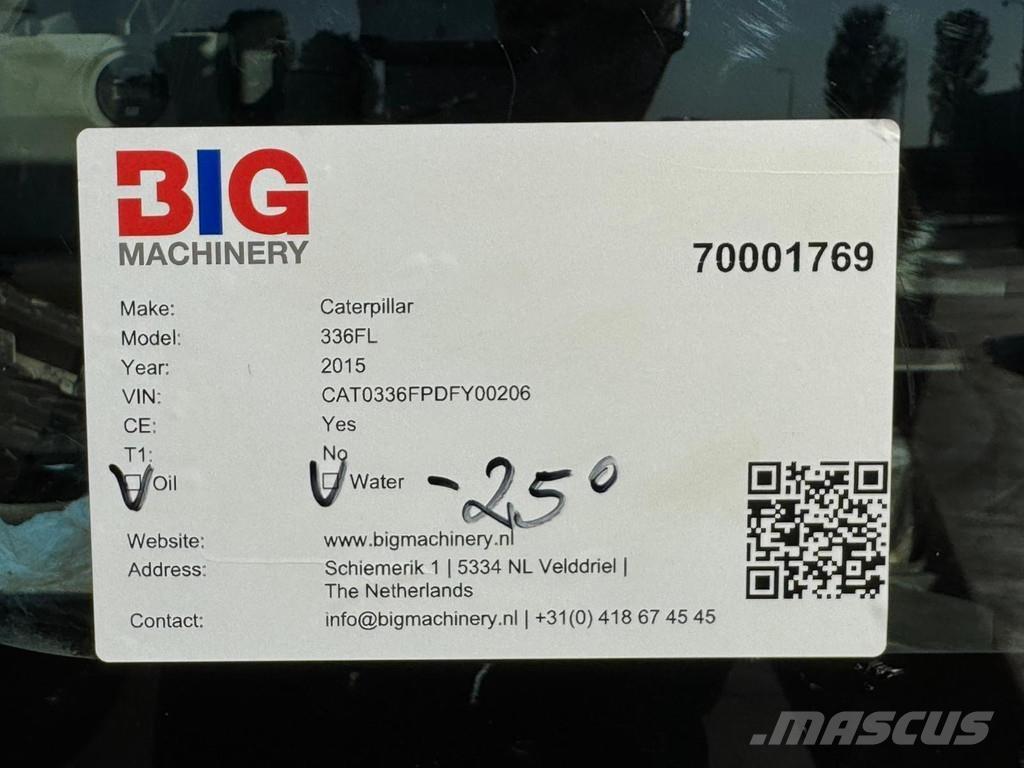 CAT 336FL XE 대형 굴삭기 29톤 이상