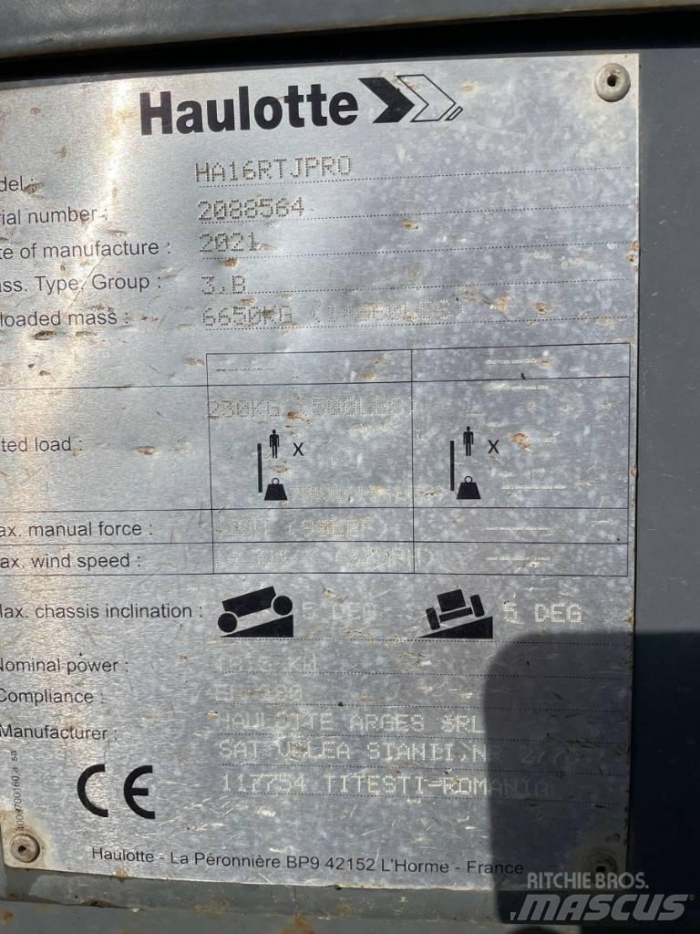 Haulotte HA16RTJ PRO 자주식 고소작업대