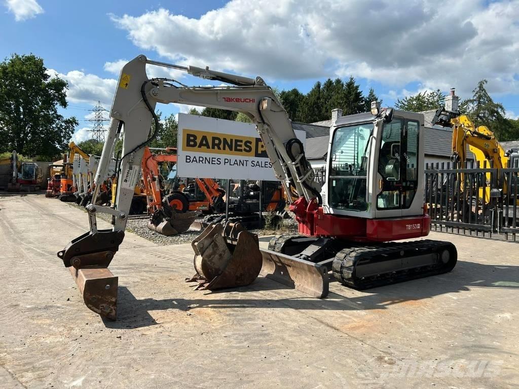 Takeuchi TB 153 FR 중형굴삭기 7톤-28톤