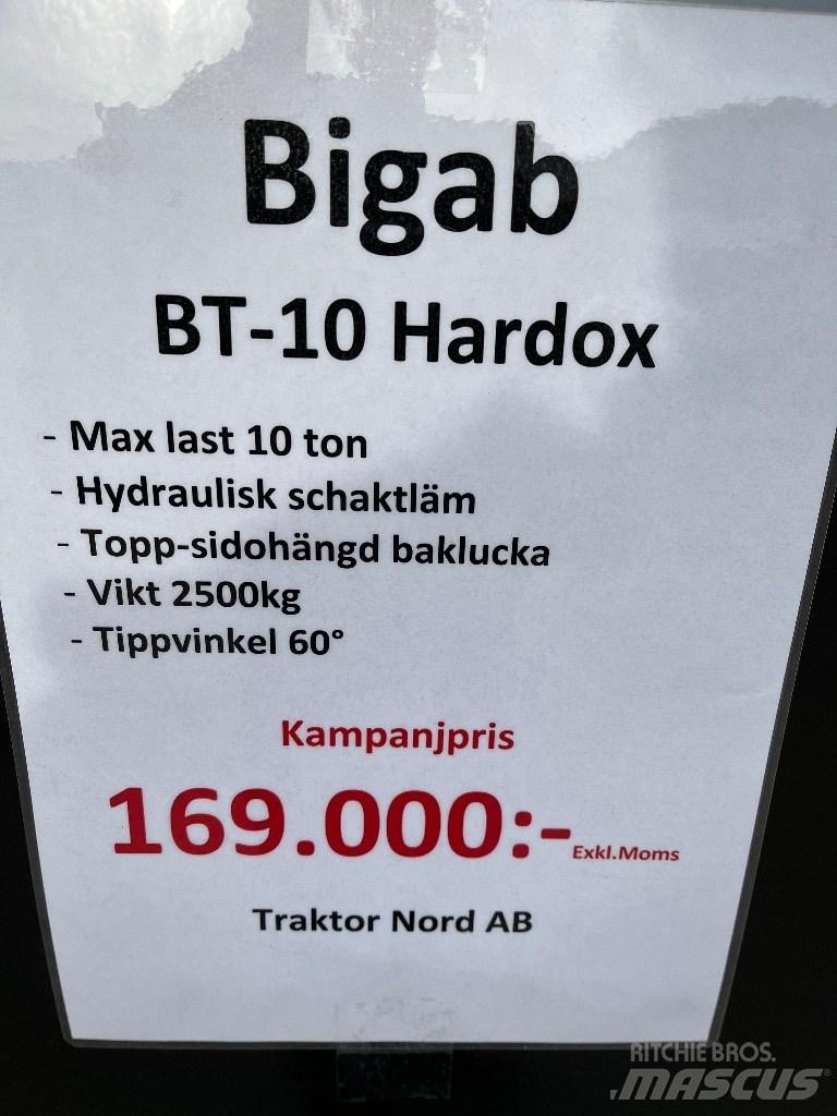 Bigab BT 10 HARDOX 덤프 트레일러