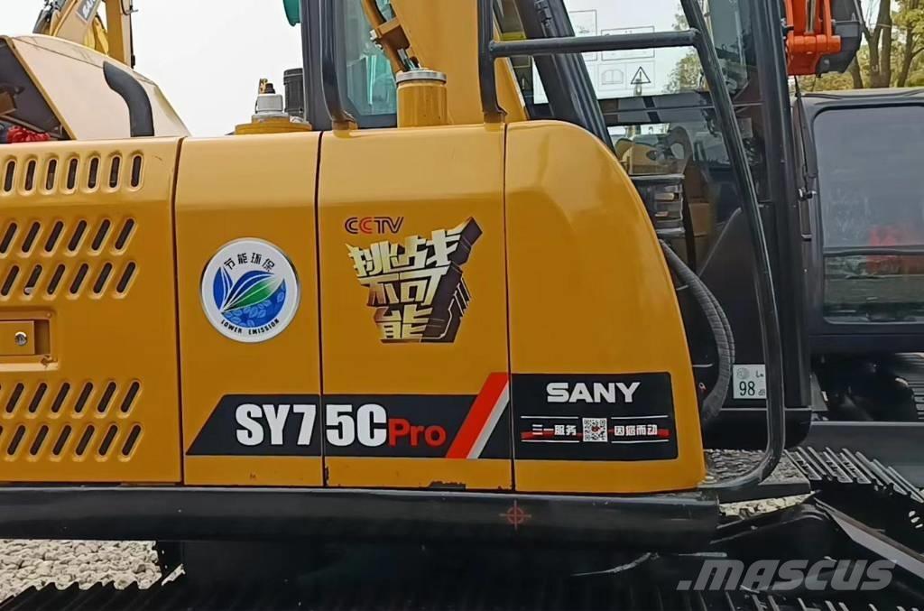 Sany SY 75 C pro 대형 굴삭기 29톤 이상