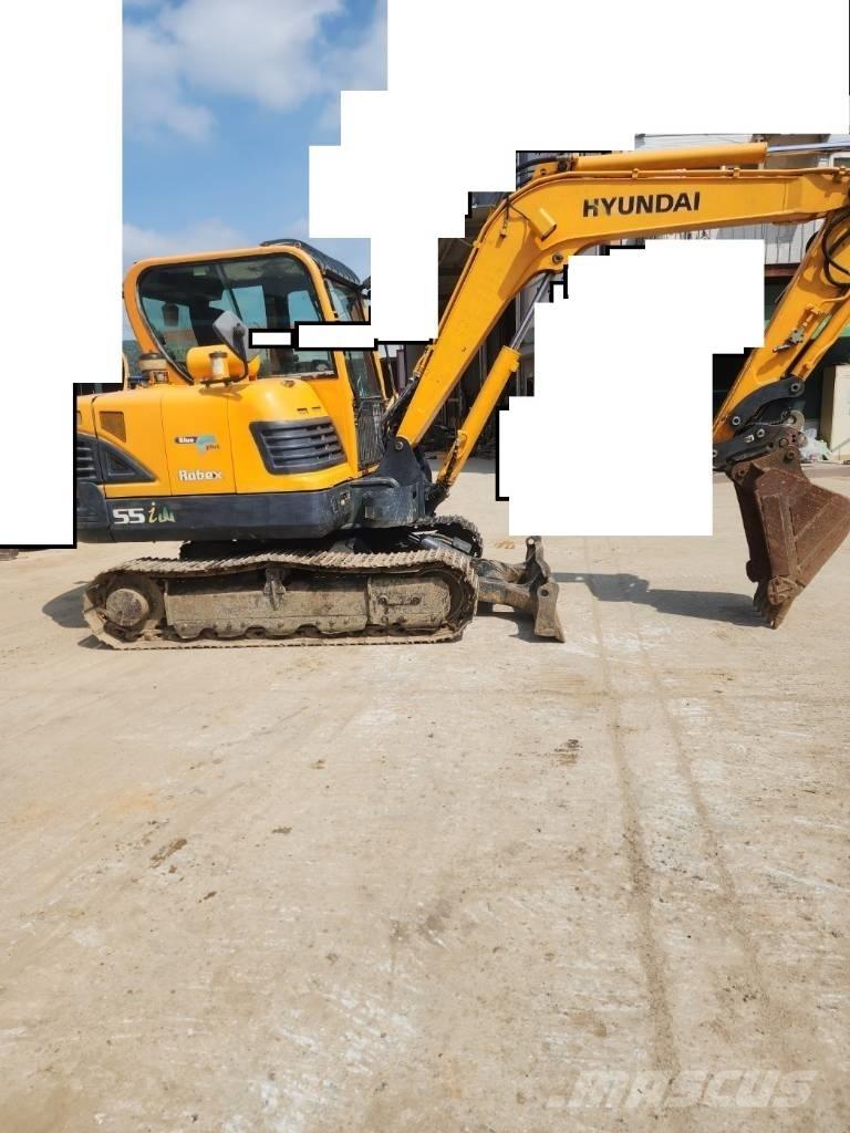 Hyundai Robex 55 소형 굴삭기 7톤 미만