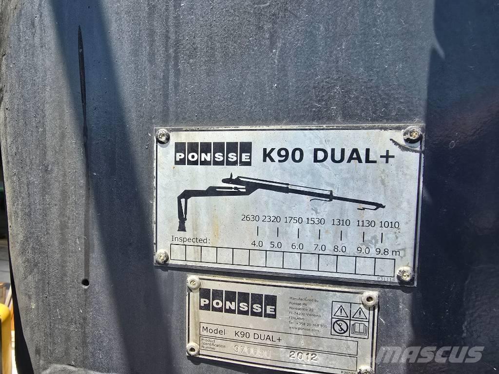 Ponsse Buffalo dual 원목 포워더