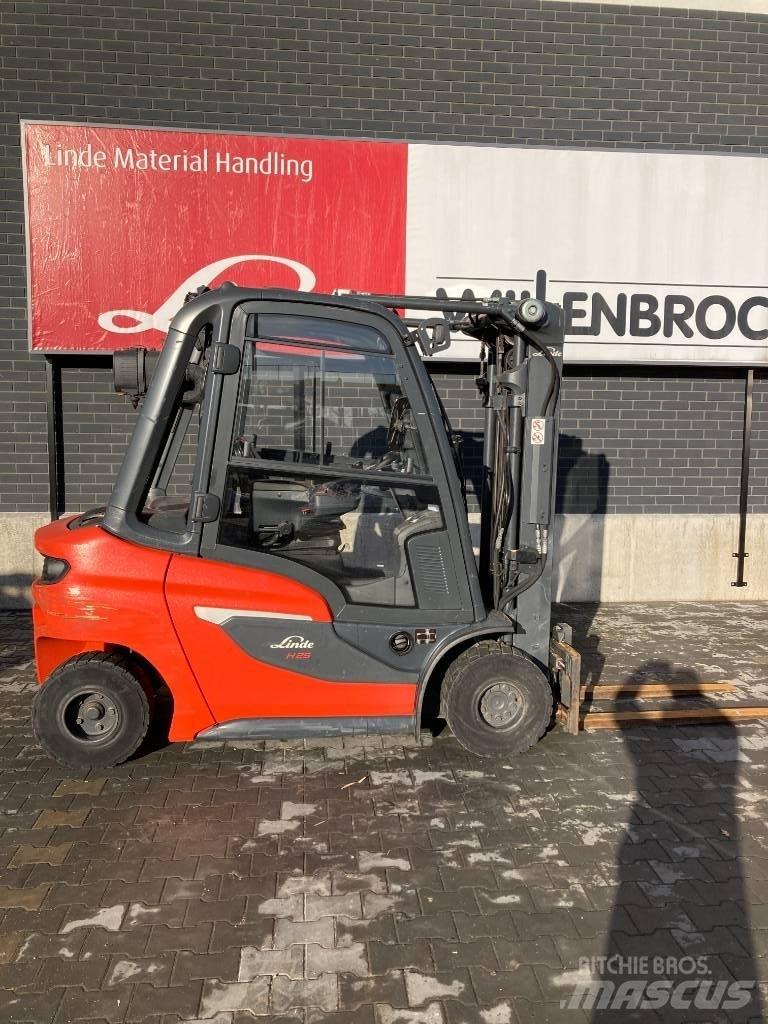 Linde H25D/1202 디젤 지게차