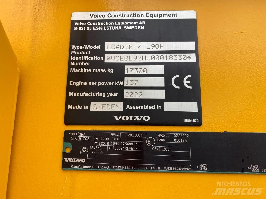 Volvo L90H  / L 90 H  휠로우더