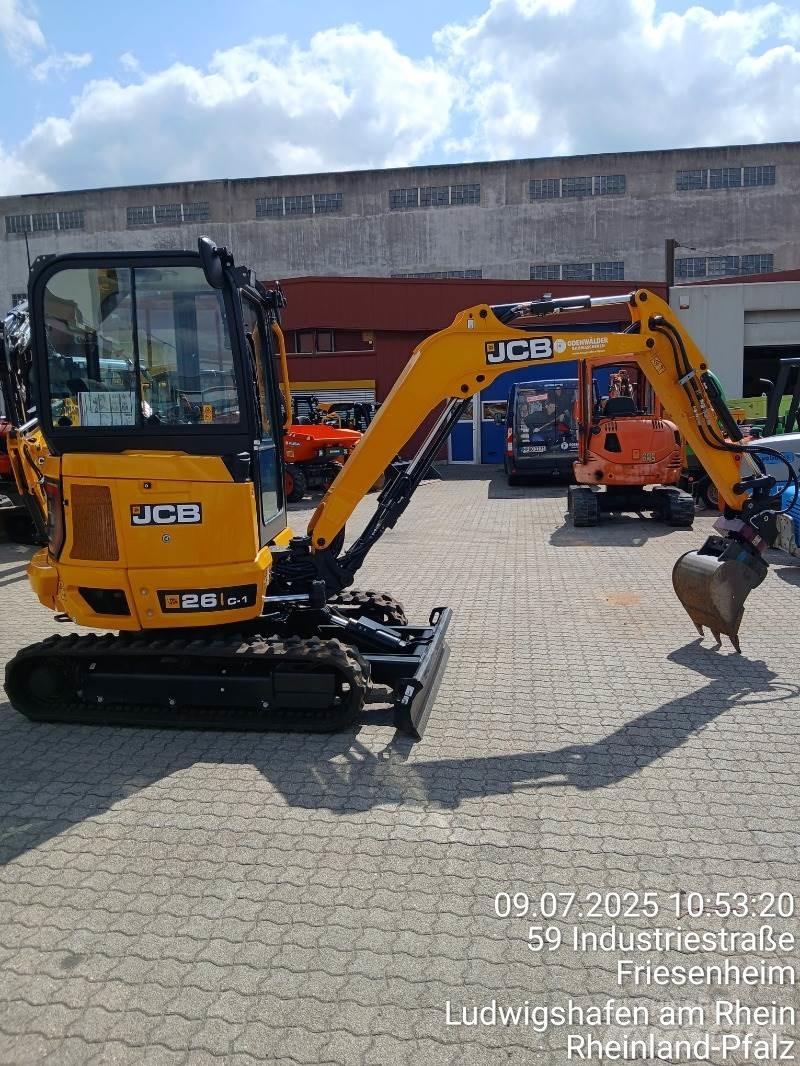 JCB 26C-1 소형 굴삭기 7톤 미만