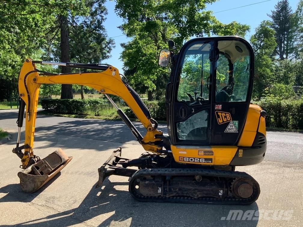 JCB 8026 CTS 소형 굴삭기 7톤 미만