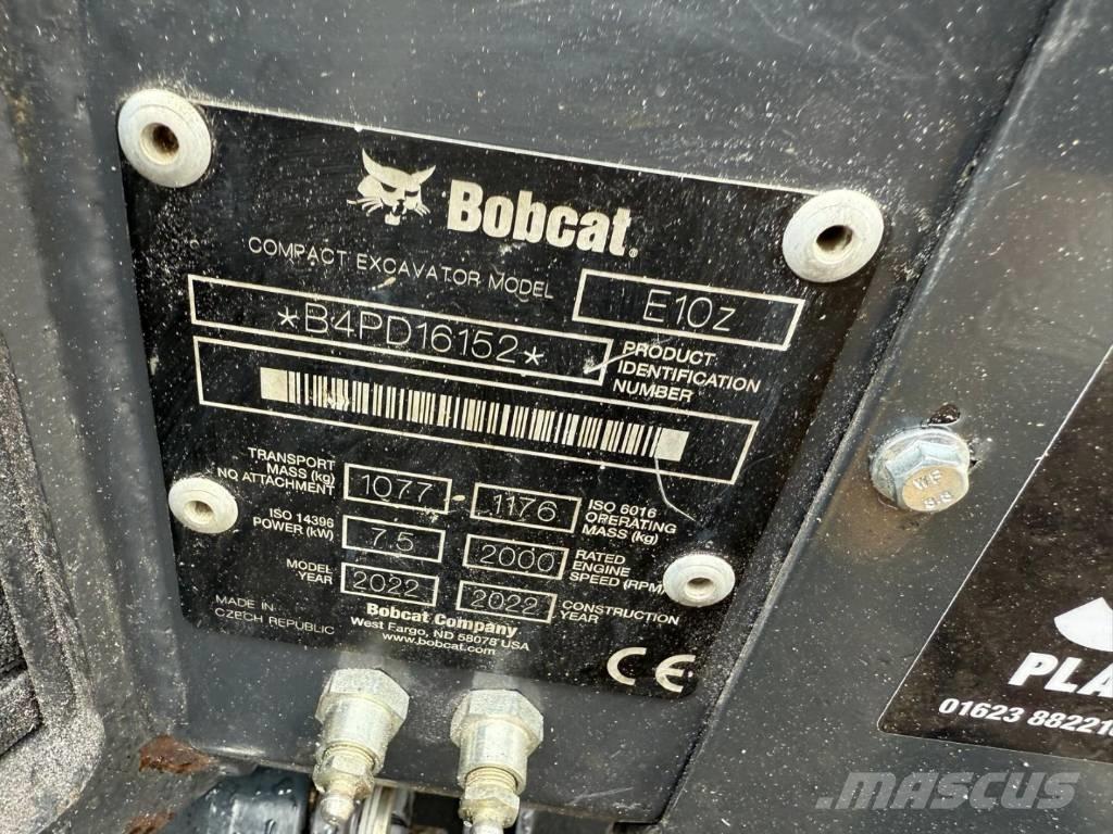 Bobcat E 10z 소형 굴삭기 7톤 미만