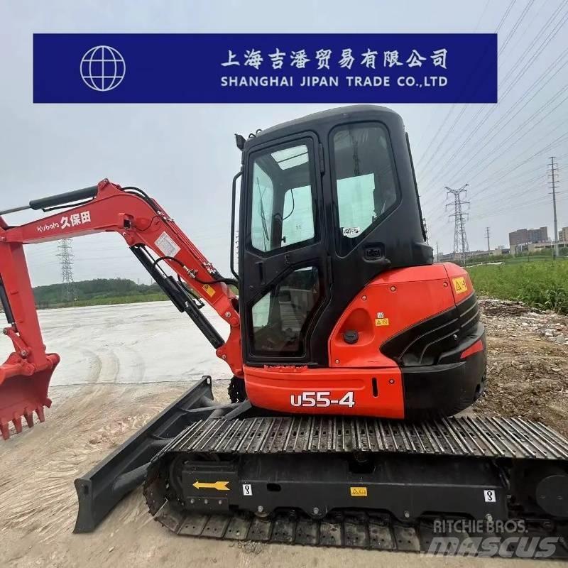 Kubota U 55-4 소형 굴삭기 7톤 미만