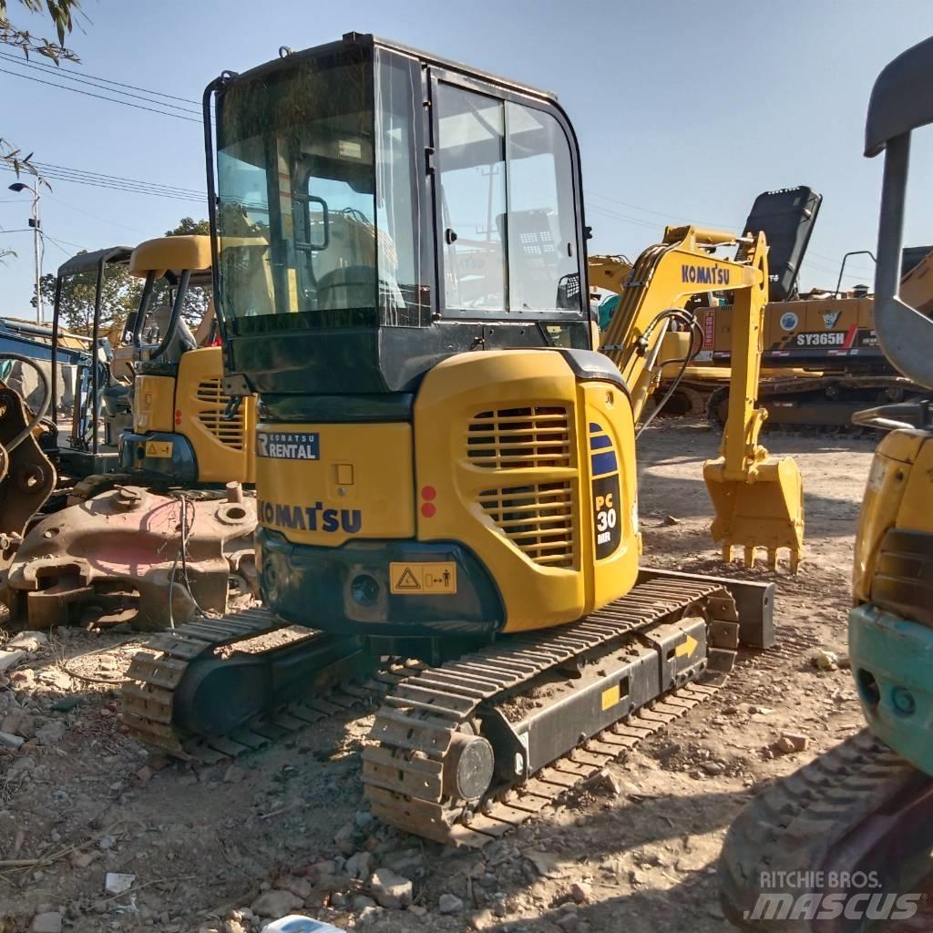 Komatsu PC 30 MR-3 소형 굴삭기 7톤 미만